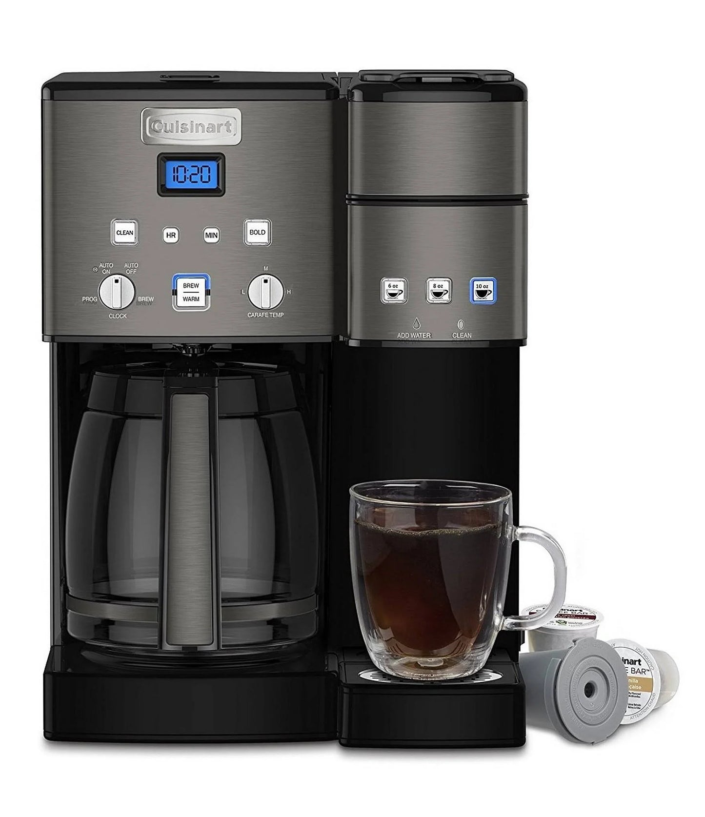 Cuisinart Coffee Center 12-Cup Coffee Maker and Single Serve Brewer -Black