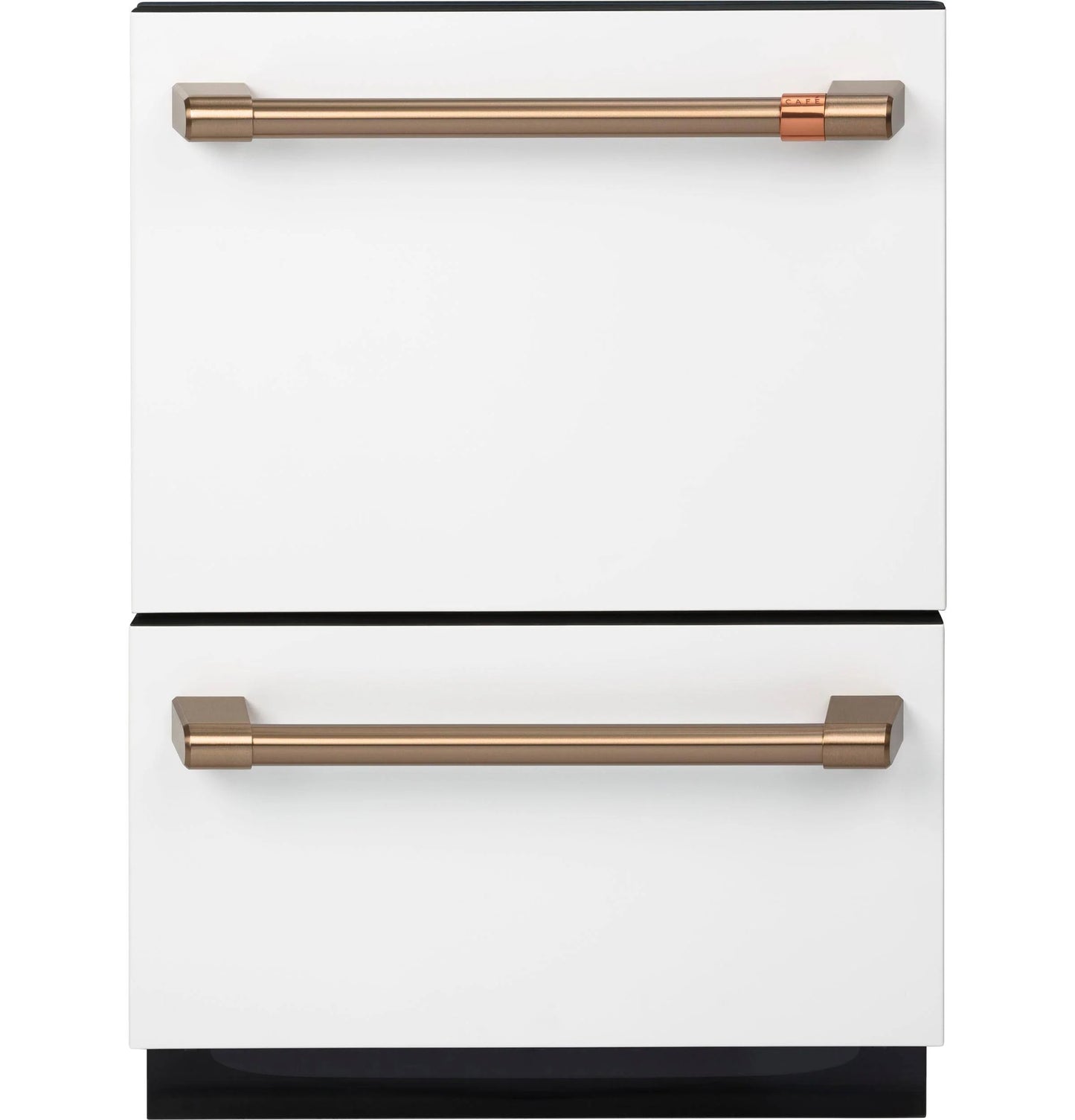 Cafe Dishwasher Double Drawer White