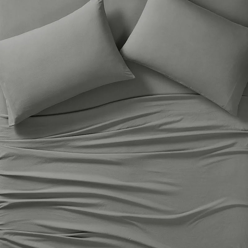 Koolaburra by Ugg Koolawash Sheet Set, Grey, Full Set