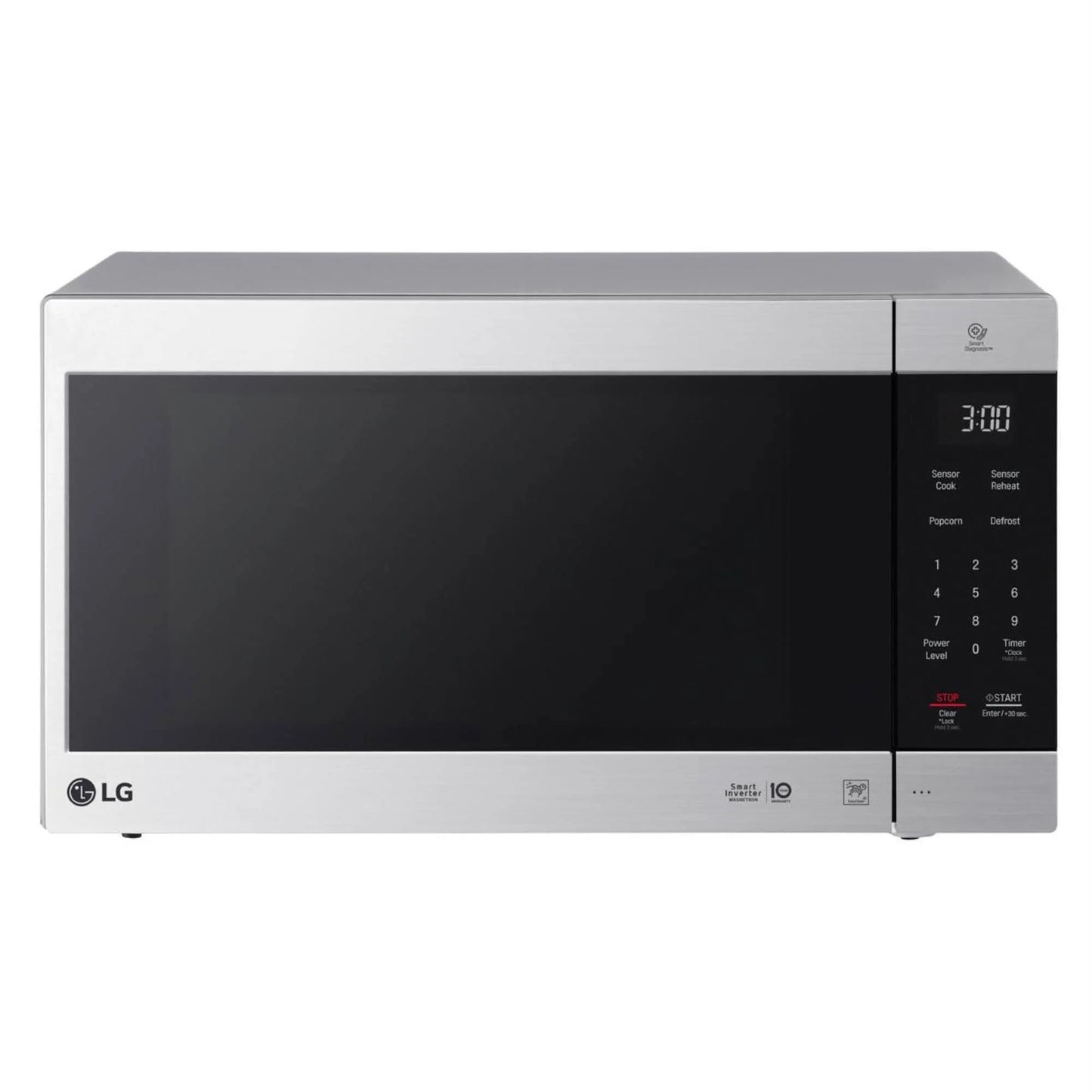 LG - NeoChef 2.0 Cu. ft. Countertop Microwave (Stainless Steel)