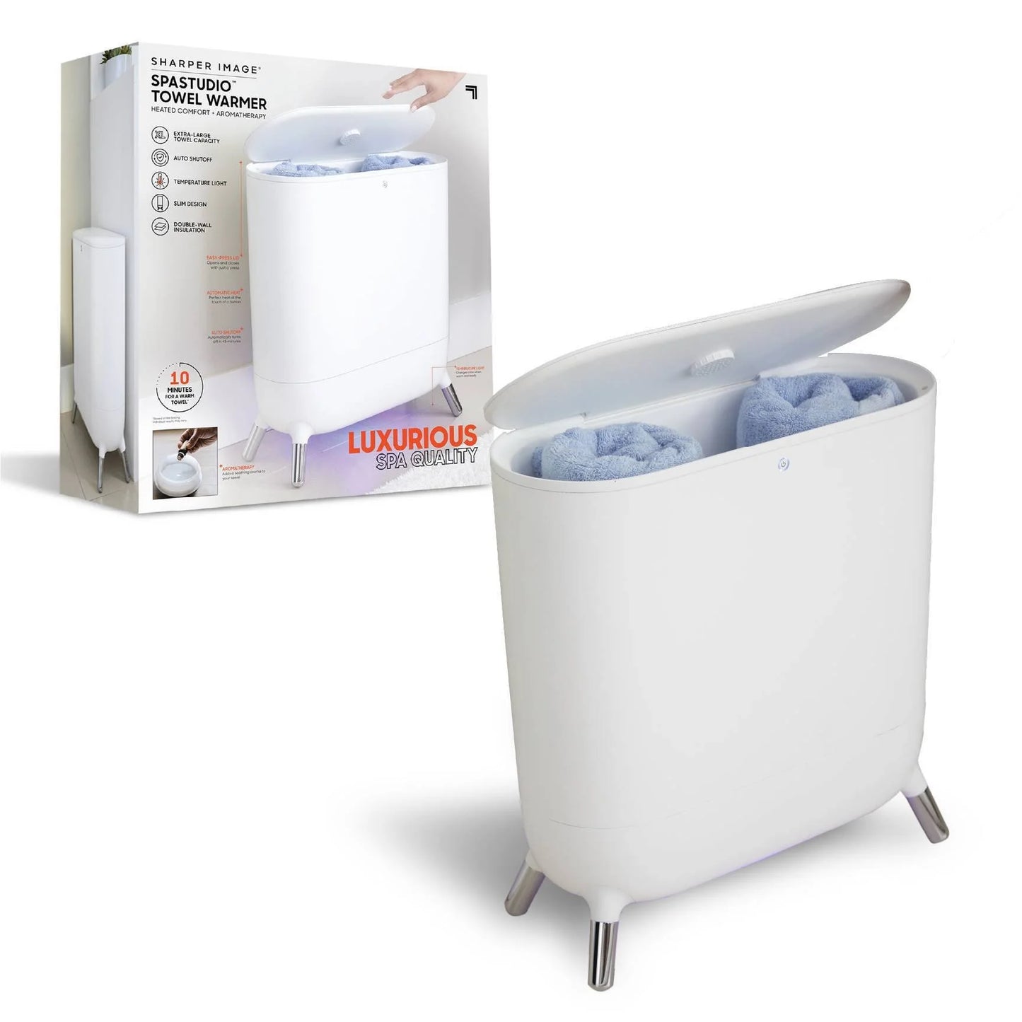 Sharper Image SpaStudio Towel Warmer