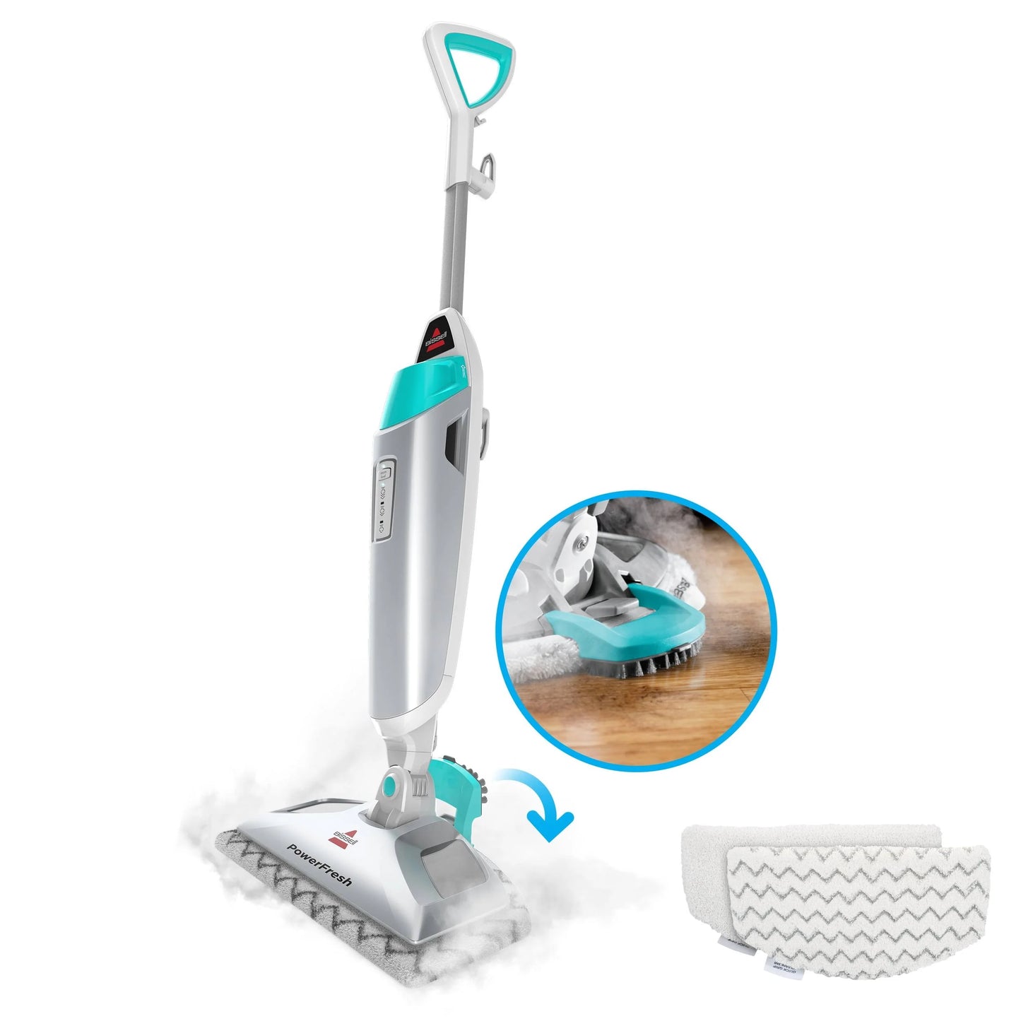 Bissell 19405 PowerFresh Scrubbing and Sanitizing Steam Mop