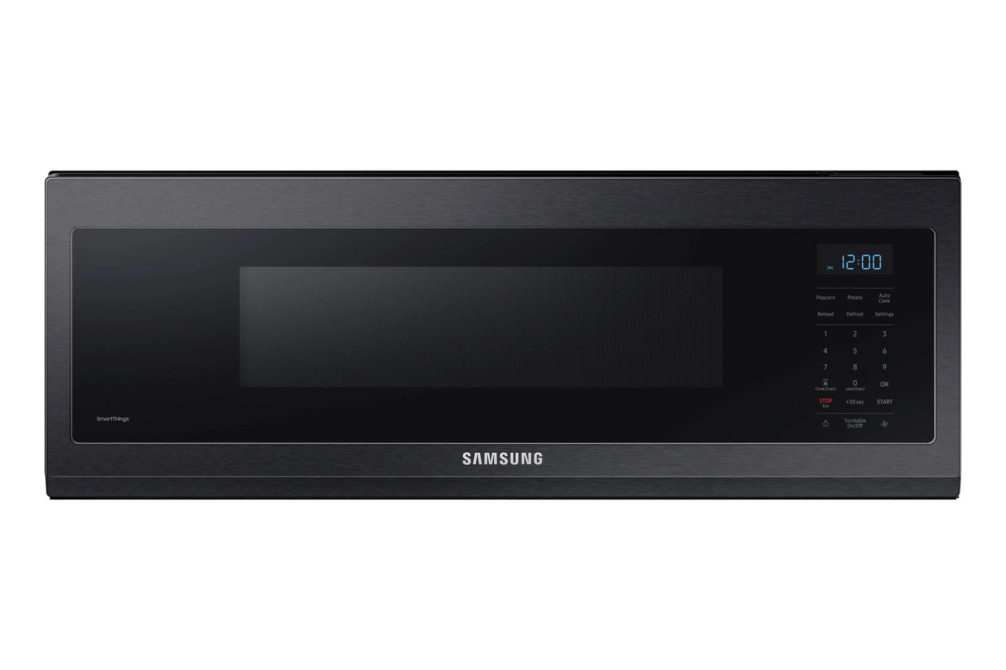 Samsung 1.1 Cu. ft. Fingerprint Resistant Black Stainless Steel Over The Range Microwave
