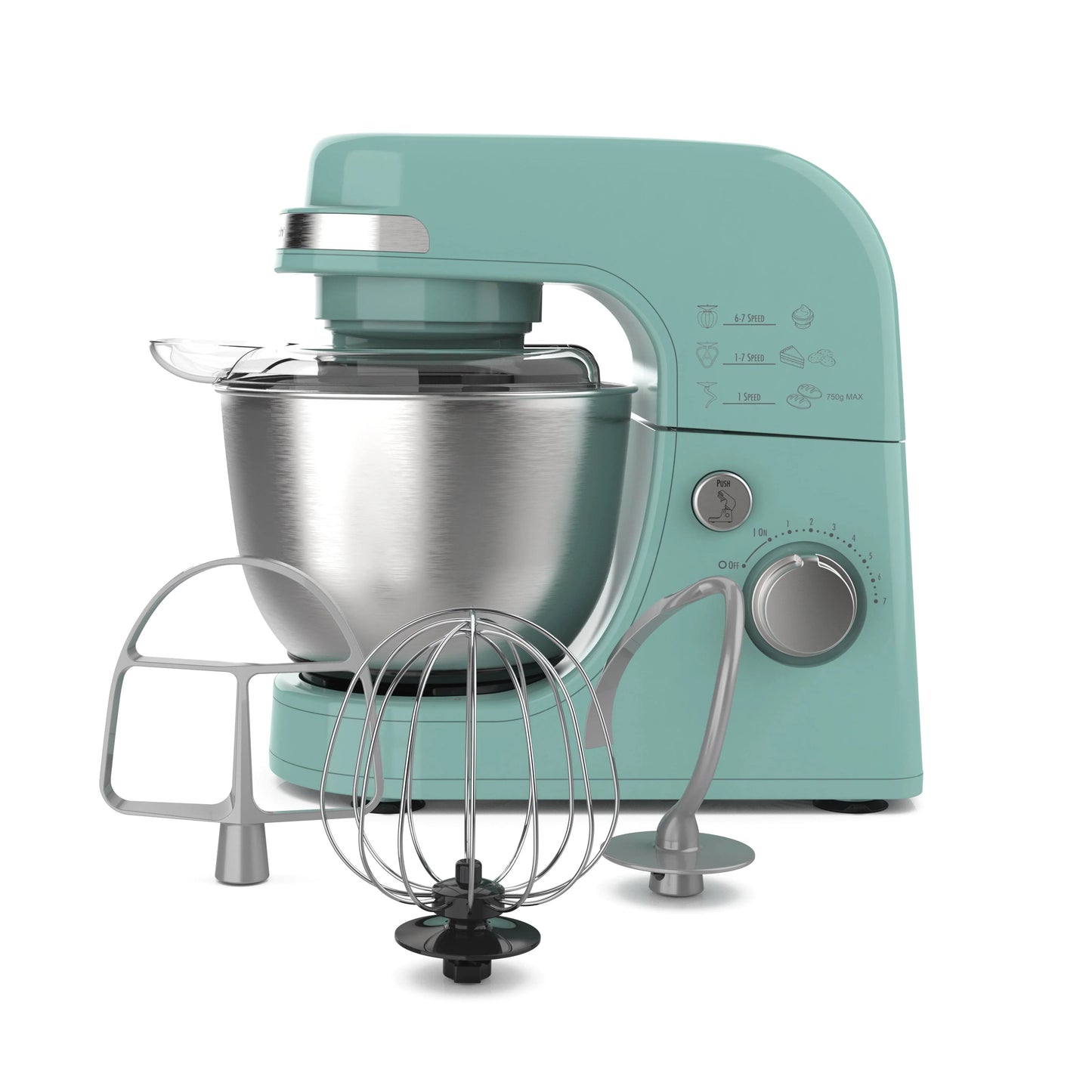 Hamilton Beach 7-Speed Stand Mixer - Aqua