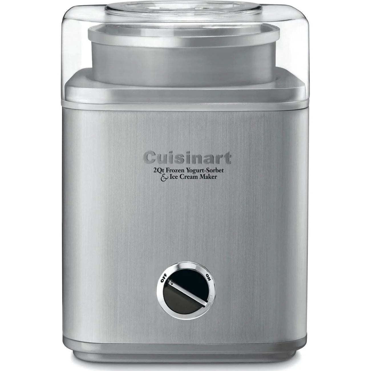 Cuisinart ICE30BC Ice Cream Maker, 2-qt, Silver