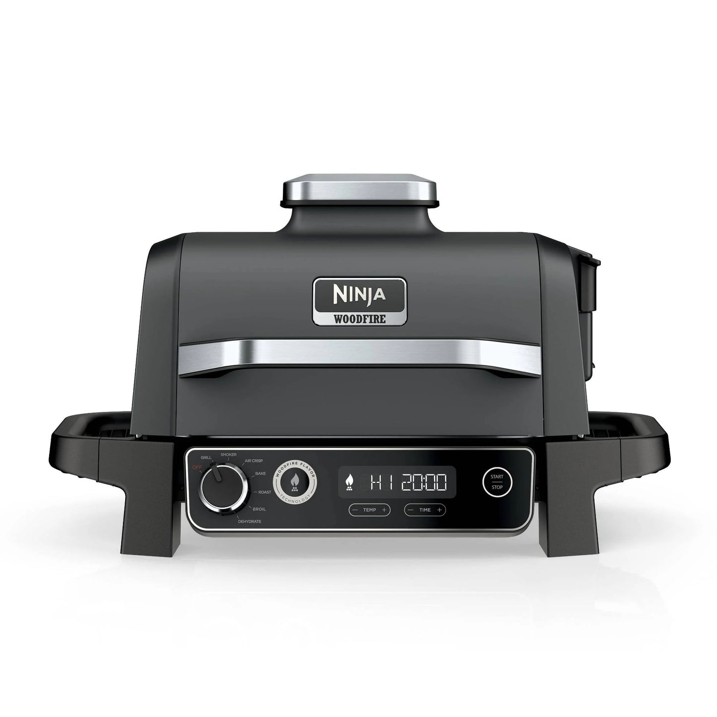 Ninja OG701TGT 7-in-1 Master Woodfire Outdoor Grill and Smoker - Black
