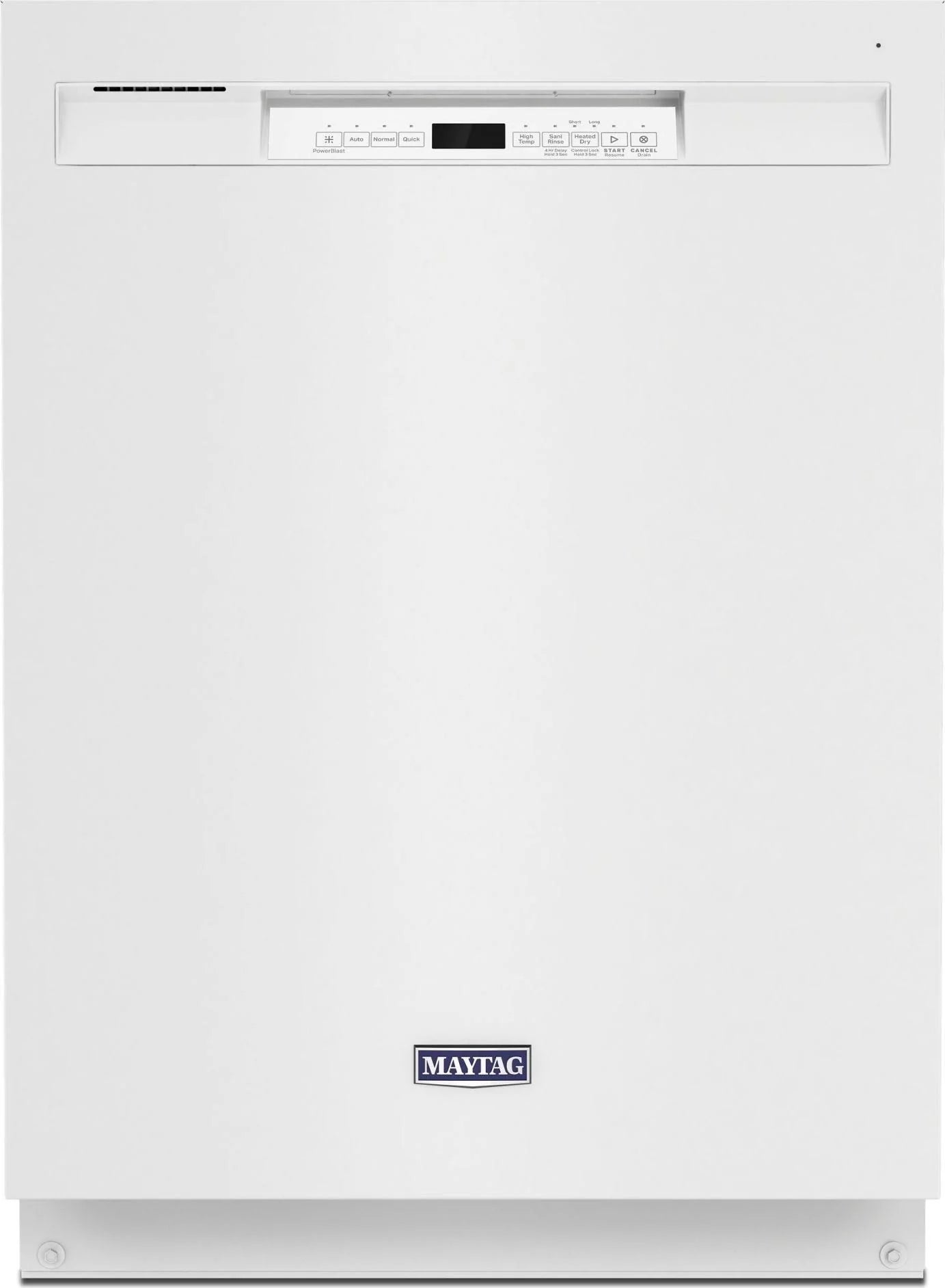 Maytag Stainless Steel Tub Dishwasher with Dual Power Filtration White