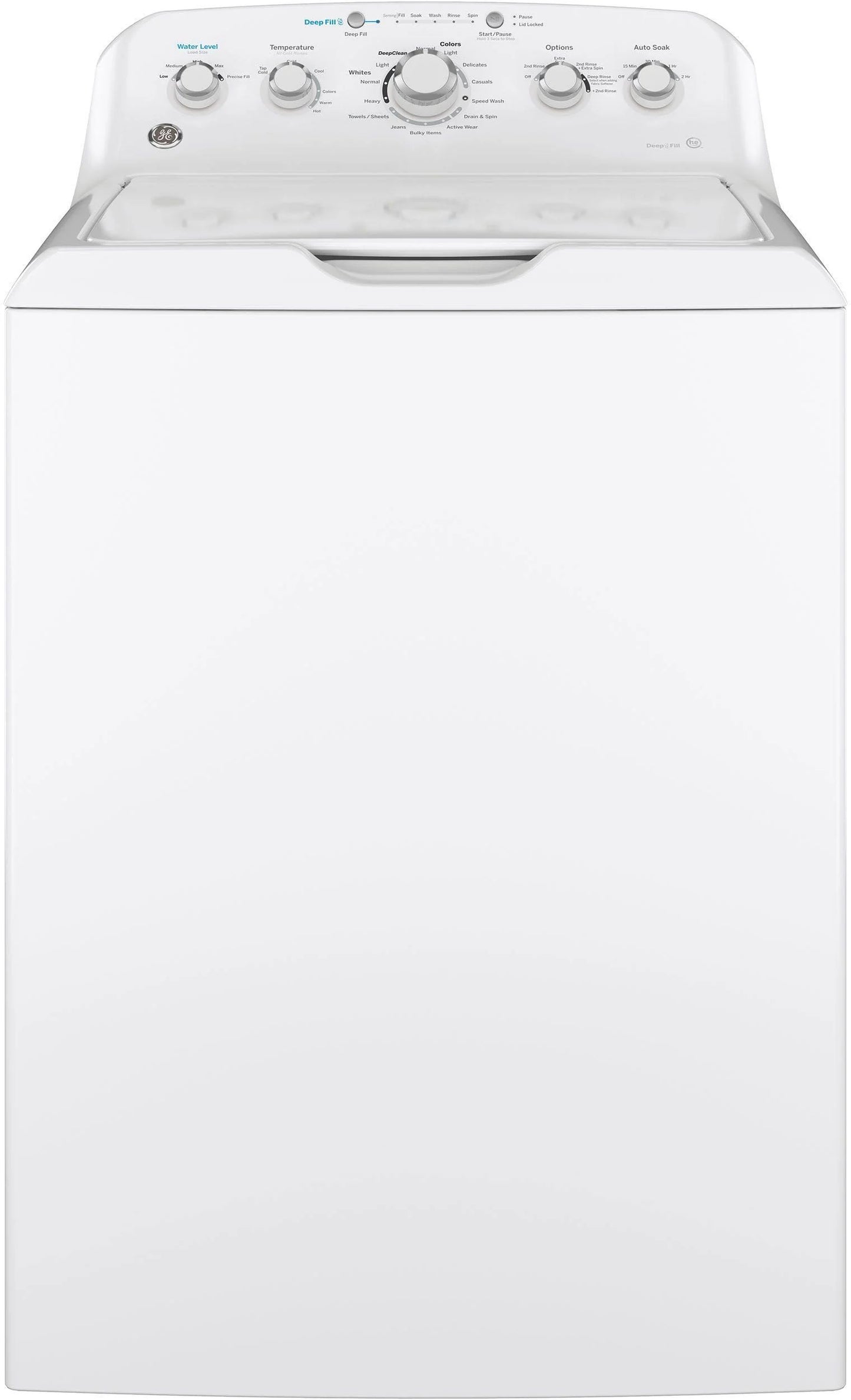 GE GTW465ASNWW 4.5 Cu. ft. White Top Load Washer