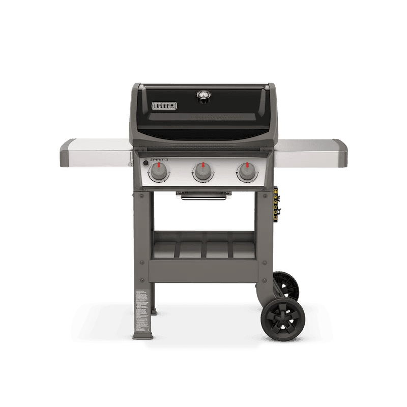 Weber Spirit II 2-Burner Propane Gas Grill in Black
